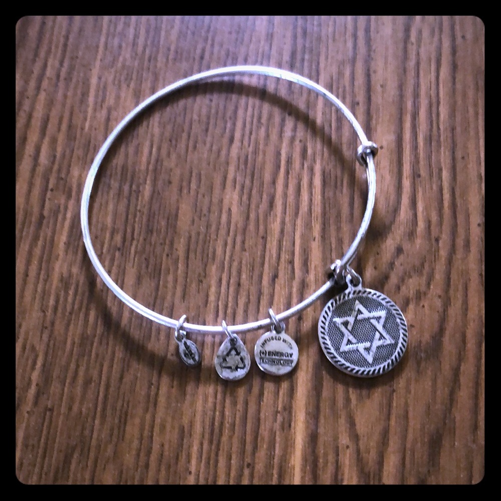 Alex and Ani Star of David bracelet +energy